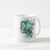 Zelfverzorging is zelfliefde in actie" koffie-mok koffiemok (Voorkant rechts)