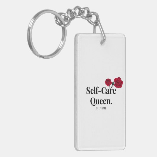 Zelfverzorgingkoningin - Sleutelhanger (Voorkant Links)