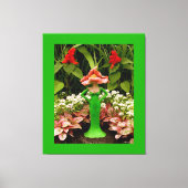 Zelfvoorzienende tuin - canvas afdruk (Voorkant)