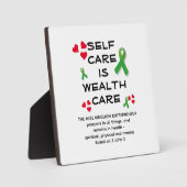 ZELFZELFZORGZORGZORG Christelijk Fotoplaat (Voorkant)