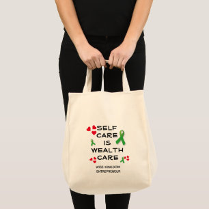 ZELFZELFZORGZORGZORG Christelijk Tote Bag