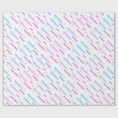 Zelfzorg en zelfliefde cadeaupapier (Vlak)