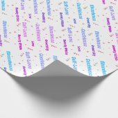 Zelfzorg en zelfliefde cadeaupapier (Hoek)