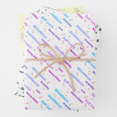 Zelfzorg en zelfliefde inpakpapier vel (In situ)