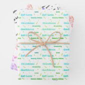 Zelfzorg en zelfliefde inpakpapier vel (In situ)