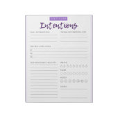 Zelfzorg intenties pad notitieblok (Linkerzijde)