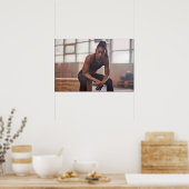 Zelfzorg is een reis naar straling poster (Keuken)