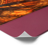 Zelfzorg is een reis naar uitstraling poster (Hoek)