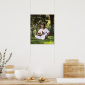 Zelfzorg is een reis naar uitstraling poster (Keuken)