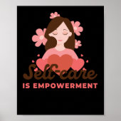 Zelfzorg is empowerment poster (Voorkant)