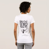"Zelfzorg is niet egoïstisch" Inspirerend afbeeldi T-shirt (Achterkant volledig)