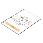 Zelfzorg is zelfliefde: omarm jezelf notitieboek (Linkerzijde)