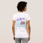 #Zelfzorg-Lotus T-shirt (Achterkant volledig)