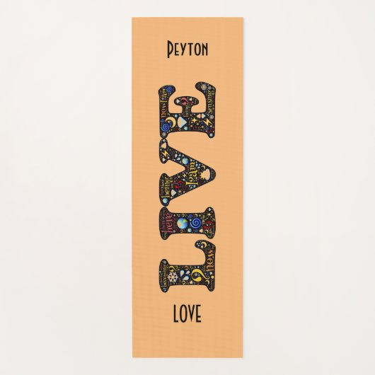 Zelfzorg Mindfulness Yoga Mat (Voorkant)