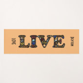 Zelfzorg Mindfulness Yoga Mat (Voorkant (horizontaal))