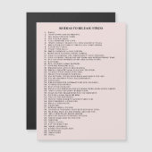 Zelfzorg motivatie blush roze (Voorkant / Achterkant)