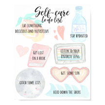 Zelfzorg om lijst te doen