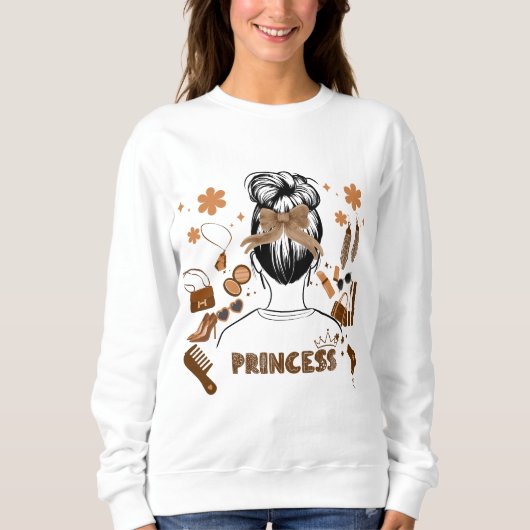 Zelfzorg/schoonheid Digitale Kunst Trui (Voorkant)