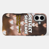 Zelfzorg-thema telefoonhoesje Case-Mate iPhone case (Achterkant (horizontaal))