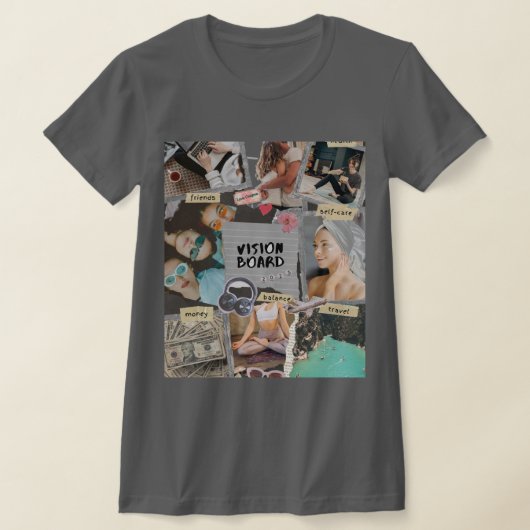 Zelfzorg Visie Bord 2025 T-shirt (Laagn)