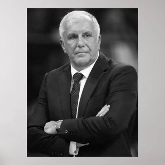 Željko Obradović Žoc Poster (Voorkant)