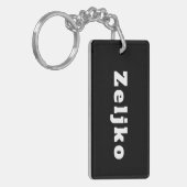 Zeljko Sleutelhanger (Voorkant Links)