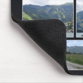 Zell am See, Austria mousepad Muismat (Hoek)