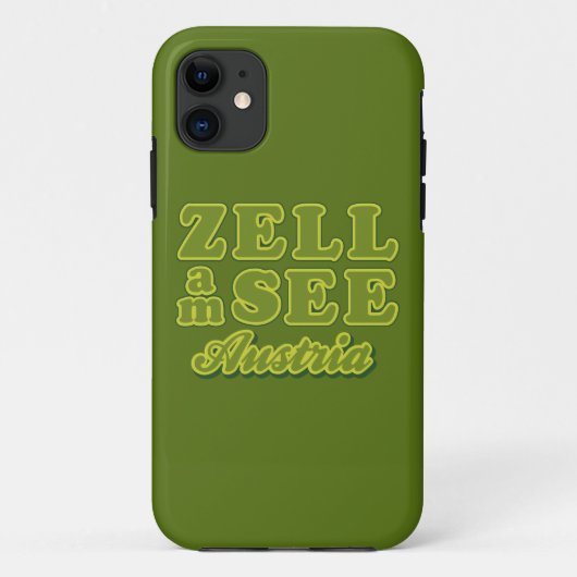 Zell am See iPhone case (Achterkant)