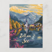 Zell am See Lake Zell Australië Briefkaart (Voorkant)