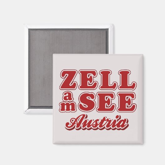 Zell am See magnet (Voorkant / Achterkant)