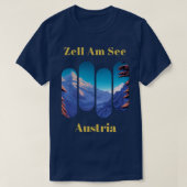 Zell am See ski Oostenrijk 6 T-shirt (Design voorkant)