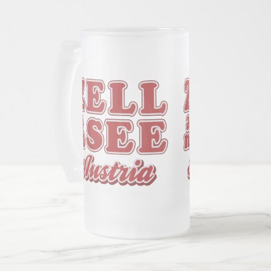 Zell am Zie mokken - kies stijl en kleur (Voorkant links)