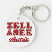 Zell am Zie sleutelketen Sleutelhanger (Achterkant)