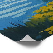 Zell Duitsland Reis uit het verleden Poster (Hoek)