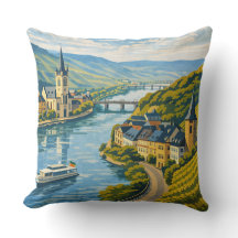 Zell Duitsland Vintage Reis Kunst
