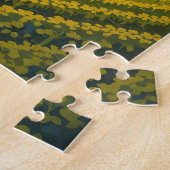 Zell Duitsland Vintage Reis Kunst Legpuzzel (Zijkant)