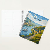 Zell Duitsland Vintage Reis Kunst Planner (Display)