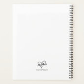 Zell Duitsland Vintage Reis Kunst Planner (Achterkant)