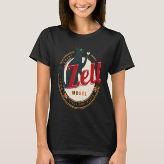 Zell met kat vintage Moselle Rijnland-Palts T-shirt