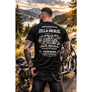 Zella-Mehlis Duitsland Vintage Motor T-Shirt