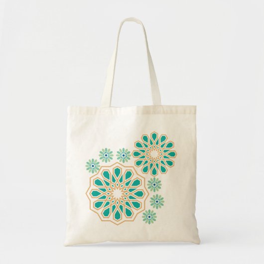Zellige Bloom - De schoonheid van de Marokkaanse g Tote Bag (Voorkant)