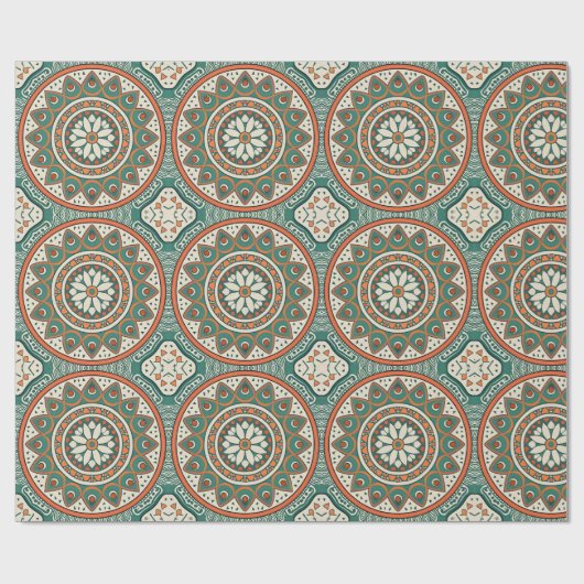 Zellige Marokkaans Cadeaupapier (Vlak)