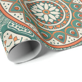 Zellige Marokkaans Cadeaupapier (Rol Hoek)