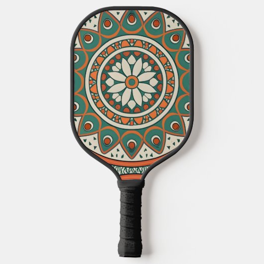 Zellige Marokkaans Pickleball Paddle (Achterkant)