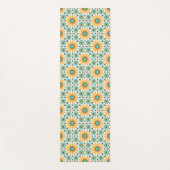 Zellige Radiance: kleurrijke Andalusische geometri Yogamat (Voorkant)