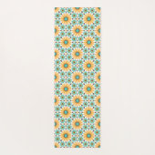 Zellige Radiance: kleurrijke Andalusische geometri Yogamat (Achterkant)