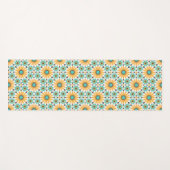 Zellige Radiance: kleurrijke Andalusische geometri Yogamat (Voorkant (horizontaal))