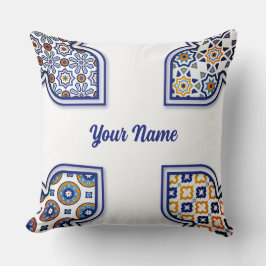 Zellij Marokkaans Mozaïek Sierkussen – Traditionee