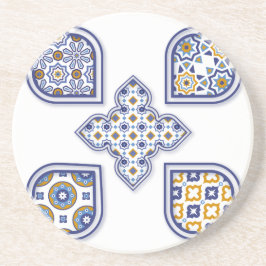 Zellij Marokkaans Zandsteen Onderzetter – Elegant