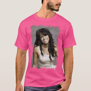 Zeman Michelle Rodriguez - Beroemdheid (olieverfku T-shirt